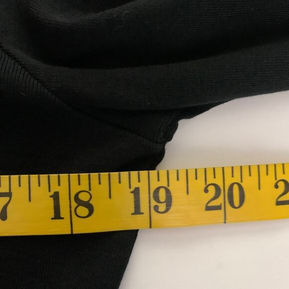 LAUREN RALPH‎ LAUREN Top Blouse Crew Neck Faux Suede Elbow Patches Shoulder Zip - Picture 13 of 13